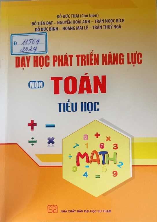 Dạy học phát triển năng lực môn Toán tiểu học